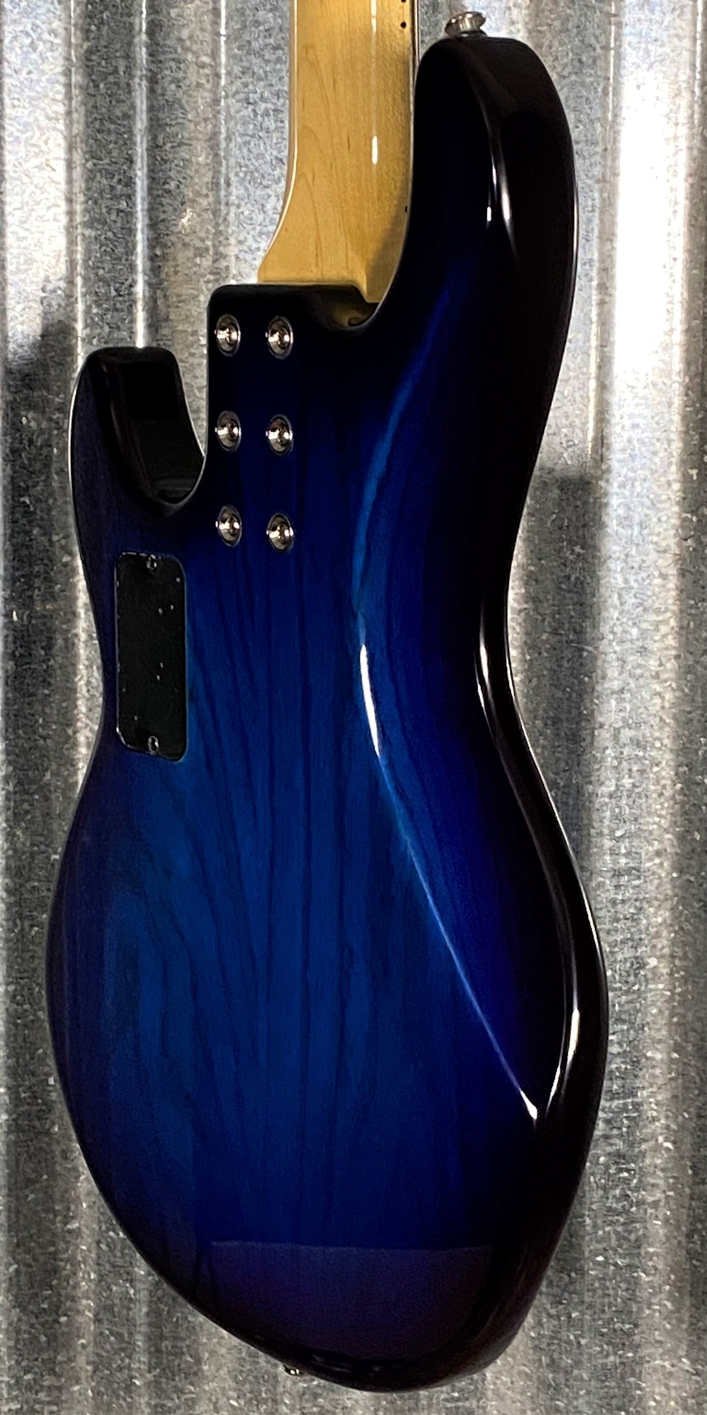 G&L USA CLF L-2500 S750 Blueburst 5 String Bass & Case #3314