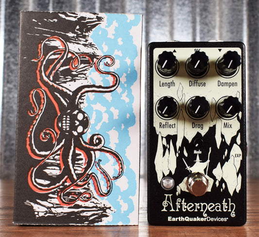 Earthquaker Devices Afterneath Otherworldly Reverberator V3 Guitar Effect Pedal