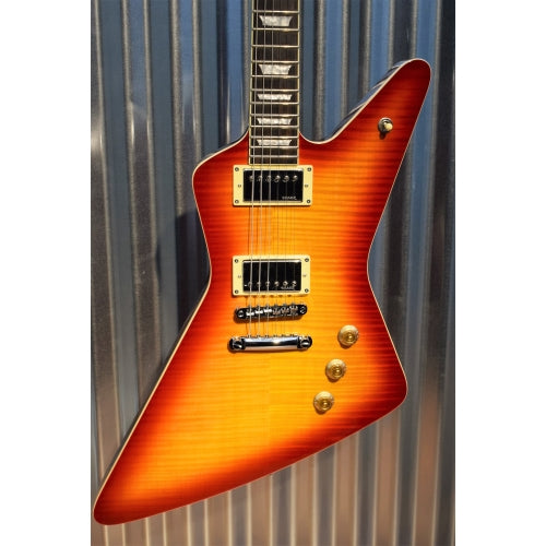 Hamer Guitars Standard Flame Top Cherry Sunburst Electric Guitar & Gig Bag #2174