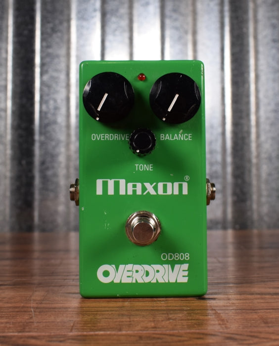 Maxon OD808 Overdrive Guitar Effect Pedal Japan Used