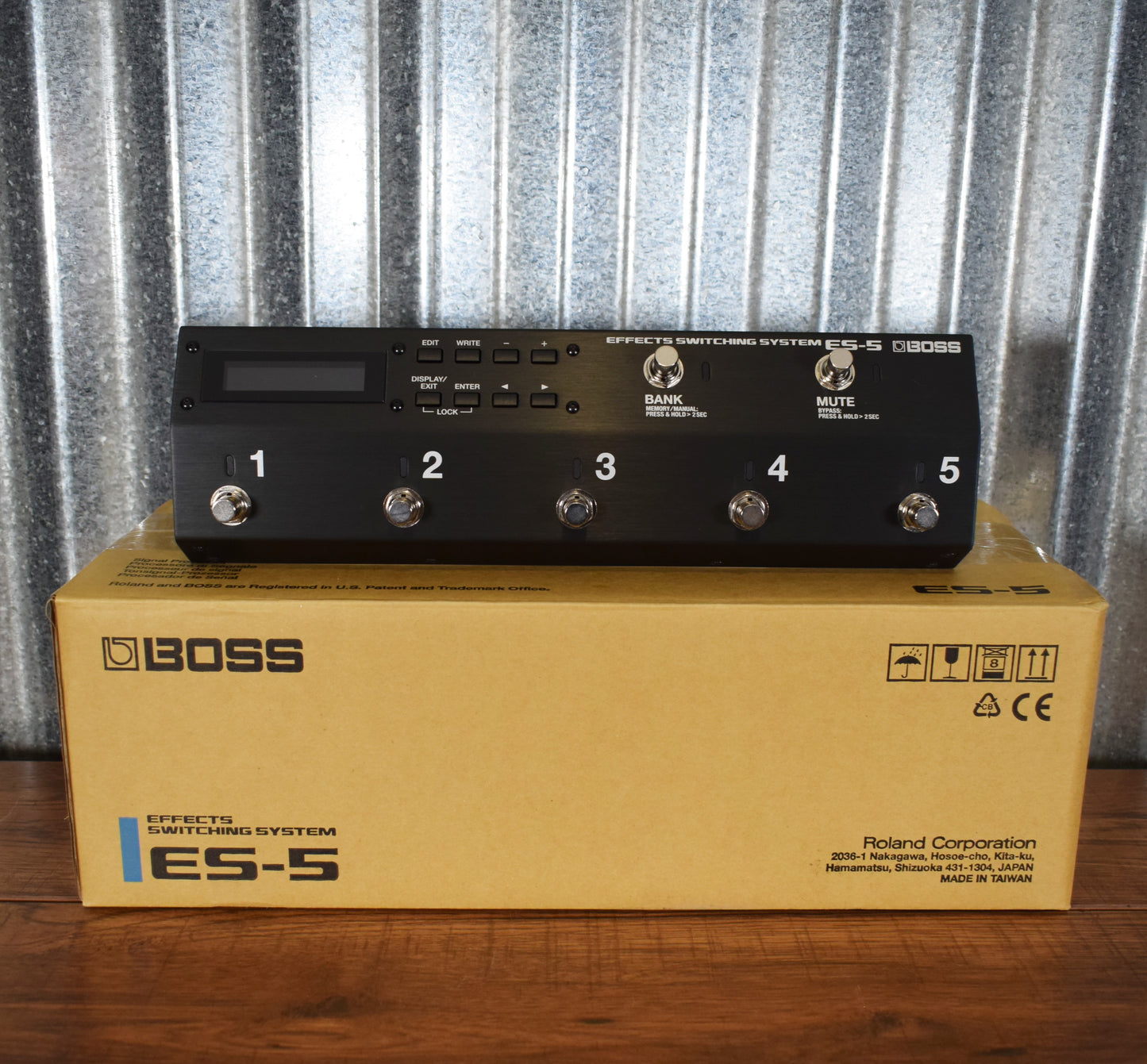 Boss ES-5 Guitar Effect Pedal Switching Selector System