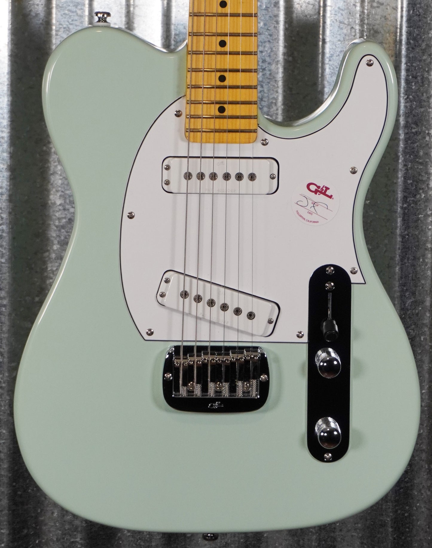 G&L Tribute ASAT Special Poplar Surf Green Guitar #2507