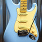 G&L Guitars USA Legacy Himalayan Blue Frost Painted Neck & Case 2015 NOS #1748