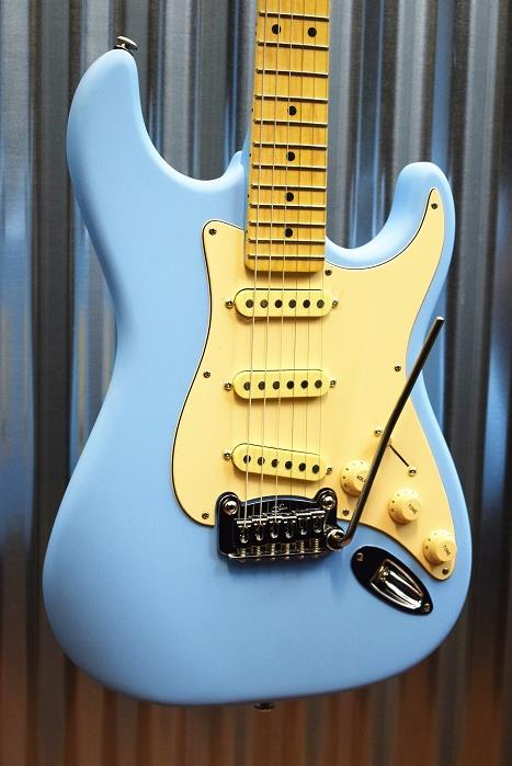 G&L Guitars USA Legacy Himalayan Blue Frost Painted Neck & Case 2015 NOS #1748