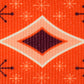 Levy's MP2SLD-003 2" Polyester Sublimation Guitar Strap Diamond Red