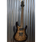 Schecter C-6 Plus Quilt Top Charcoal Burst Guitar CB #5391