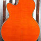 Epiphone Emperor Swingster LTD Edition Custom Shop Sunrise Orange Hollowbody Guitar & Case #4207 Used