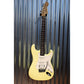 Fender Squier Bullet HSS Stratocaster Cream Rosewood Fingerboard Guitar Used