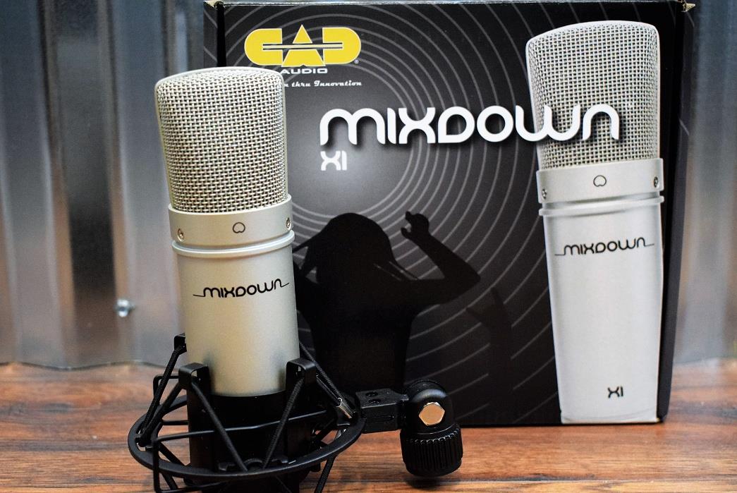 CAD Audio Mixdown X1 Studio Recording Vocal Condenser Microphone & Shockmount