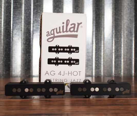Aguilar AG 4J-HOT Set 4 String Jazz Bass Bridge Neck Pickup Set Black