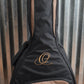 Ortega Guitars Deep Series 2 D2-4 Four String Acoustic Electric Bass & Bag #4999 B Stock