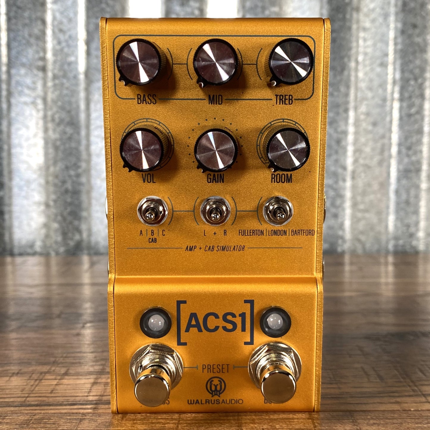 Walrus Audio MAKO Series ACS1 Amp + Cab Simulator Guitar Effect Pedal
