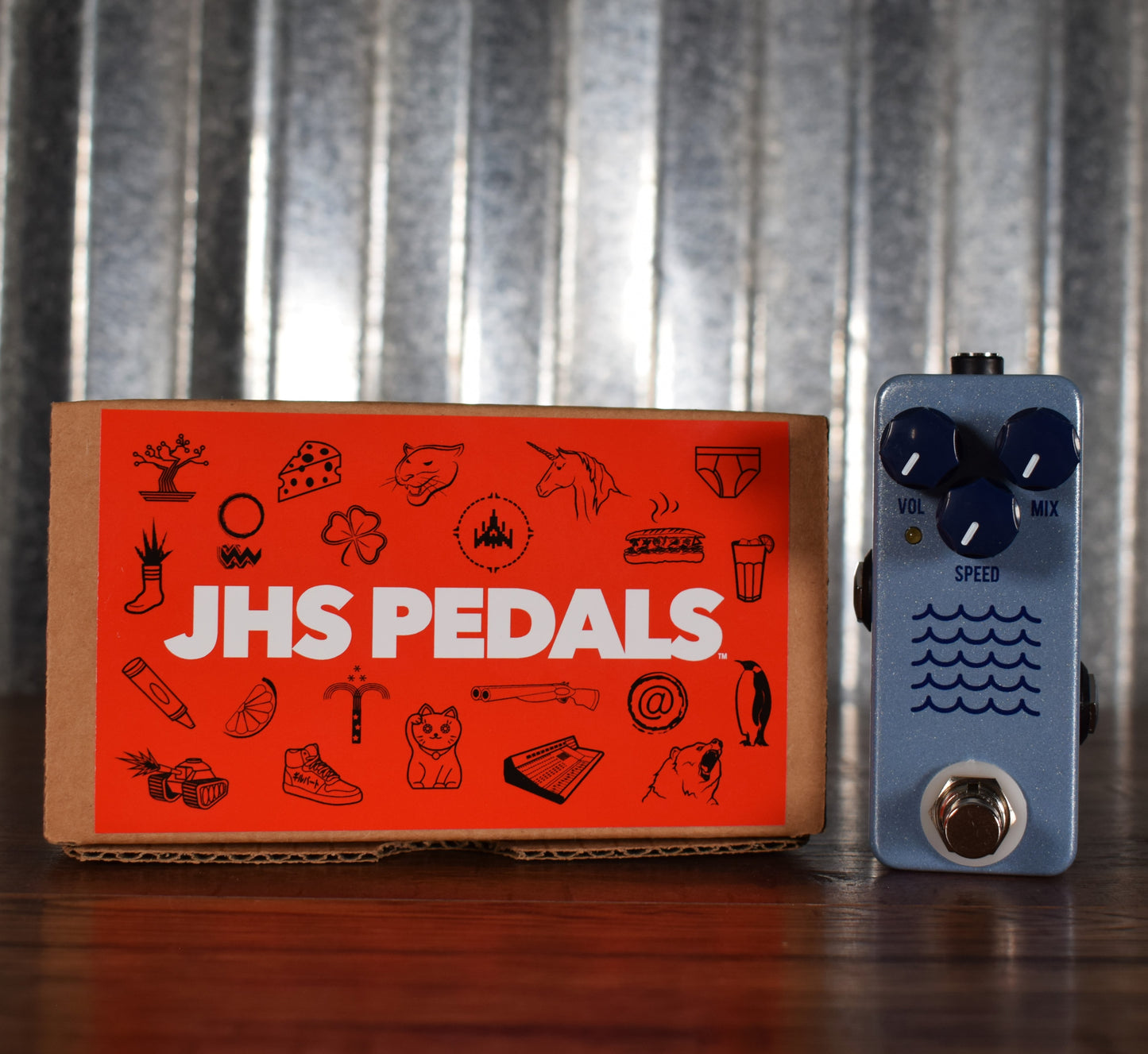 JHS Pedals Tidewater Mini Tremolo Guitar Effect Pedal
