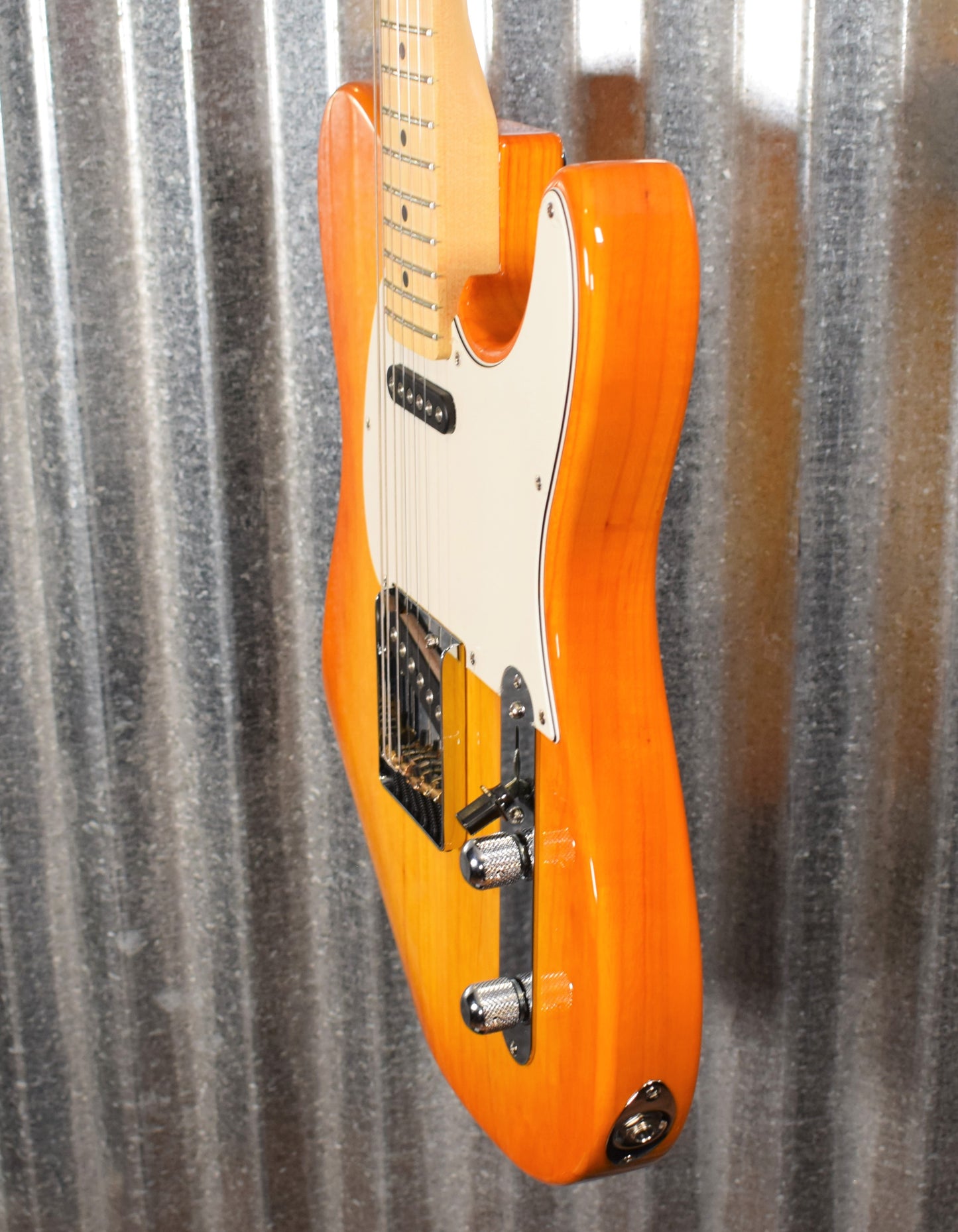 G&L USA  ASAT Classic Honeyburst Maple Satin Neck Guitar & Case #5215