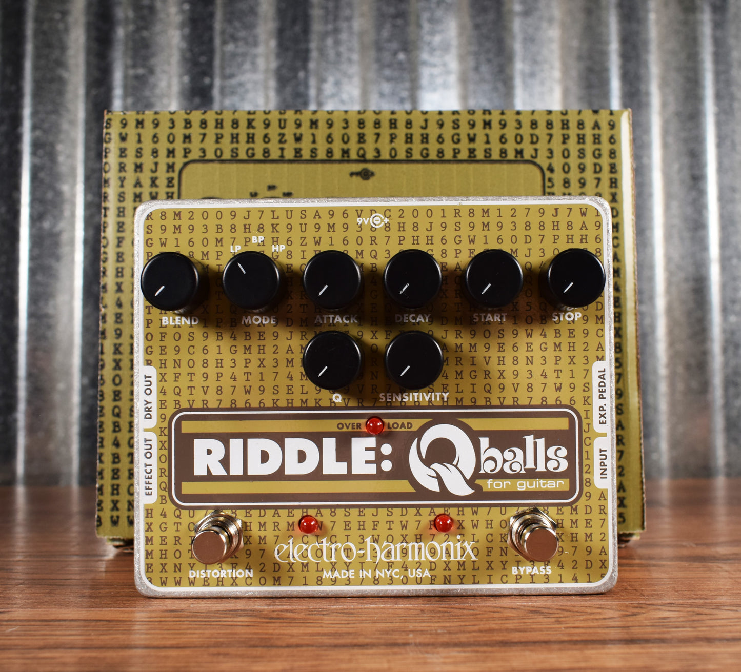 Electro-Harmonix EHX Riddle Q-Balls Envelope Filter Guitar Effect Pedal