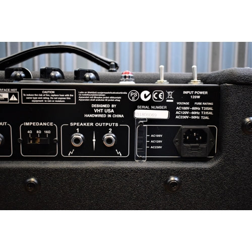 VHT Double Eight 8 + 8 Watt Handwired Tube Guitar Head Amplifier AV-SP-8/8H Demo