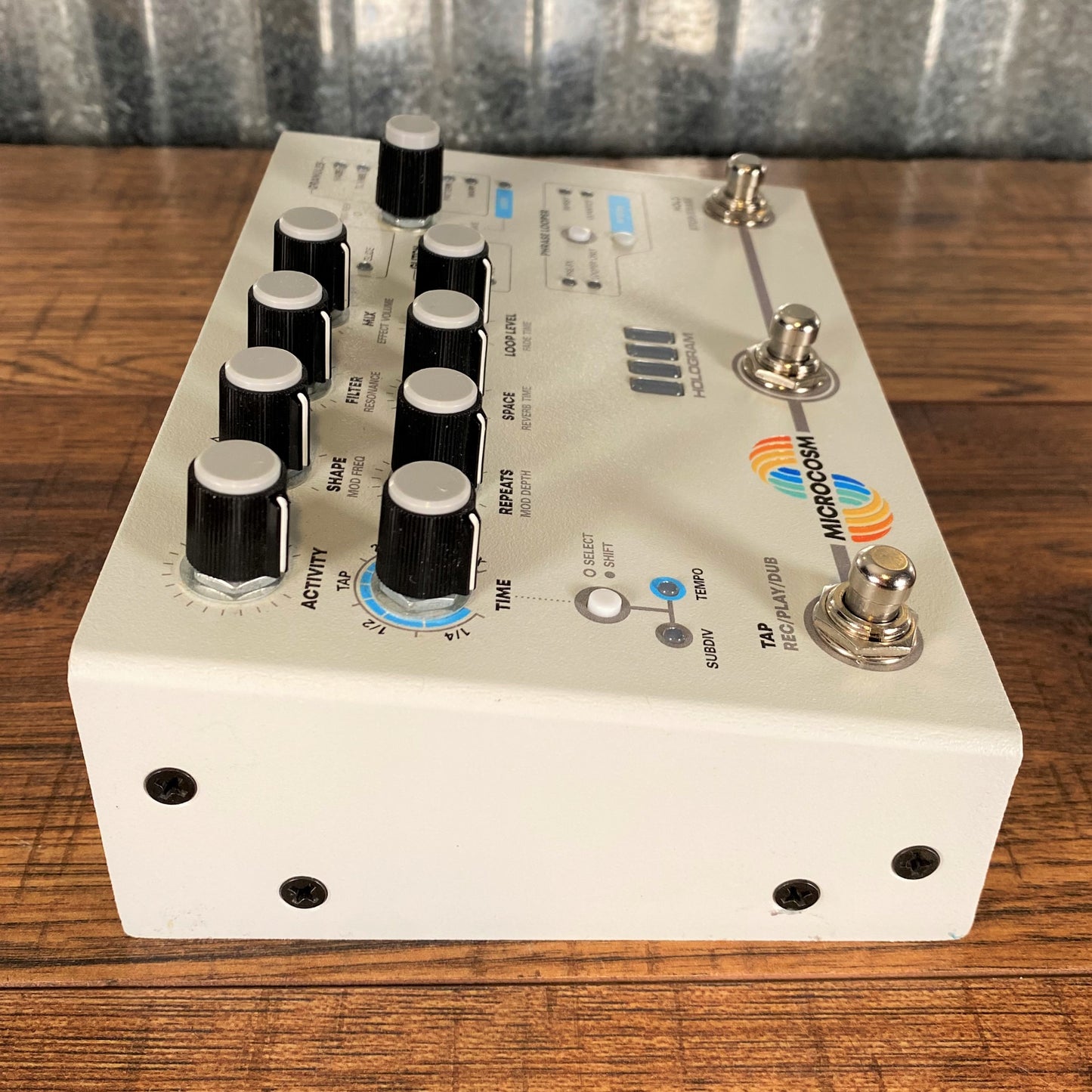 Hologram Electronics Microcosm Granular Looper Sample Delay Multi Effect Guitar Pedal Used