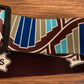 Levy's MP2SLD-006 2" Polyester Sublimation Guitar Strap Brown Blue Green