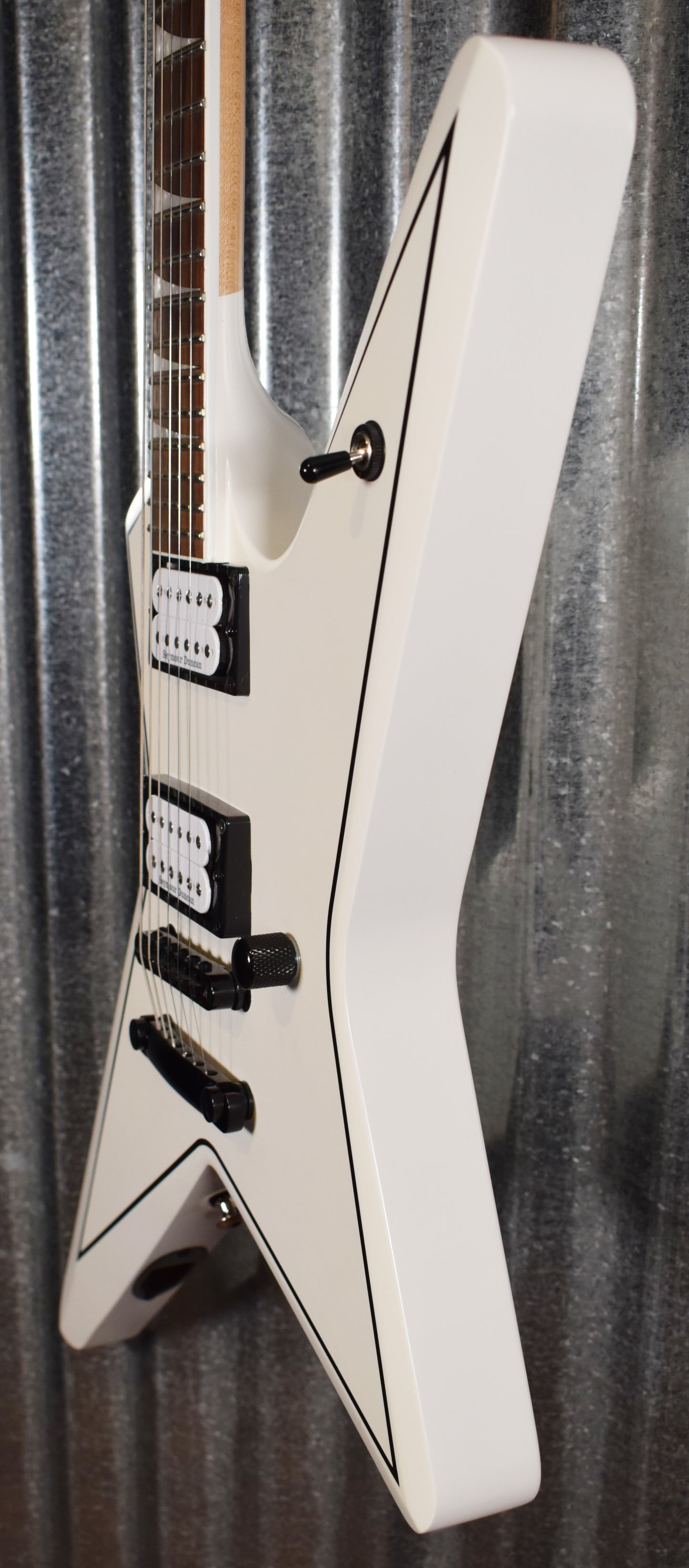 Jackson X Series Gus G Signature Star Satin White Seymour Duncan Guitar Used