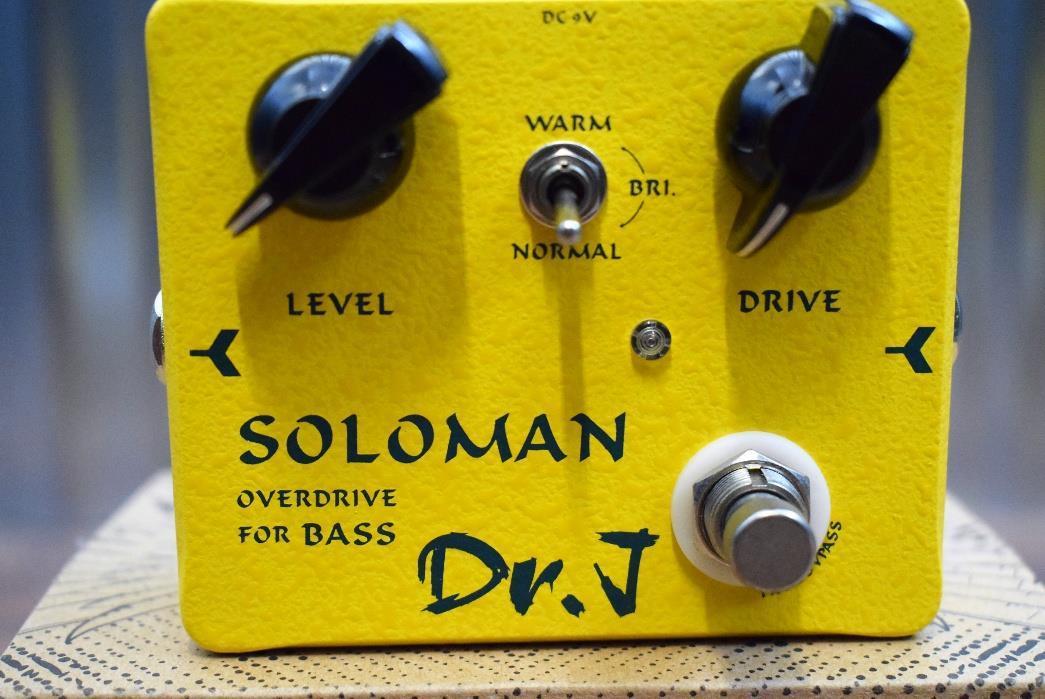 DR J Soloman D52 Bass Overdrive Bass Guitar Effect Pedal Dr. Joyo