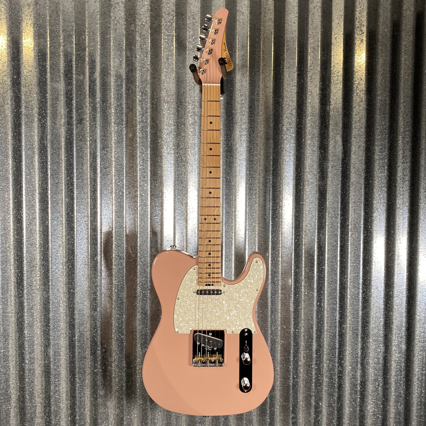 Musi Virgo Classic Telecaster Shell Pink Guitar #0268 Used