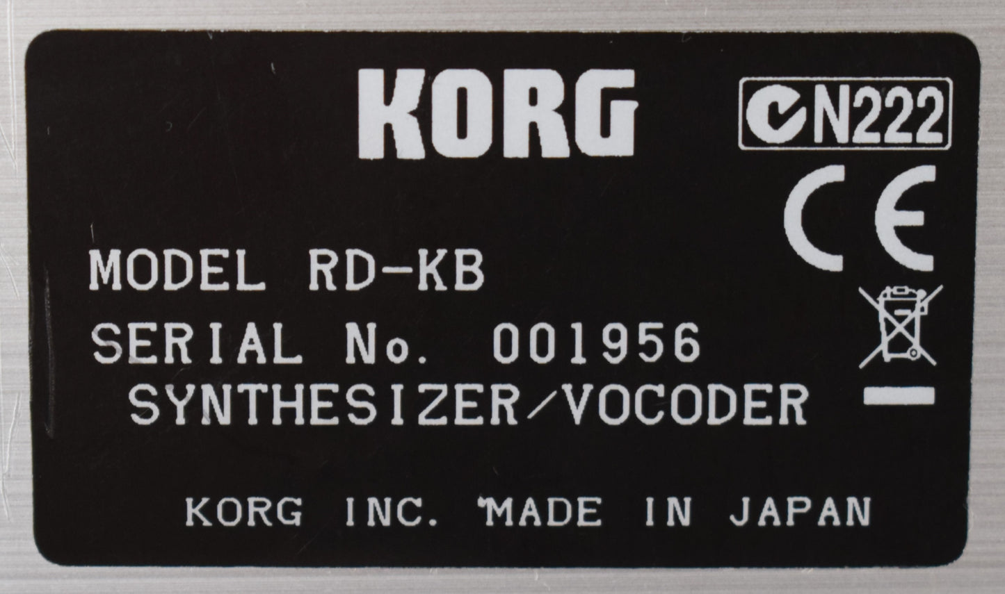 Korg RD-KB 49 Key Synthesizer & Vocoder For Korg Radius Used