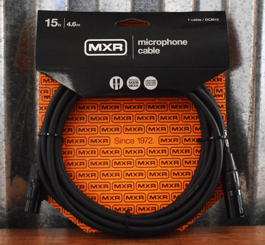 Dunlop MXR DCM15 15' XLR Microphone Cable