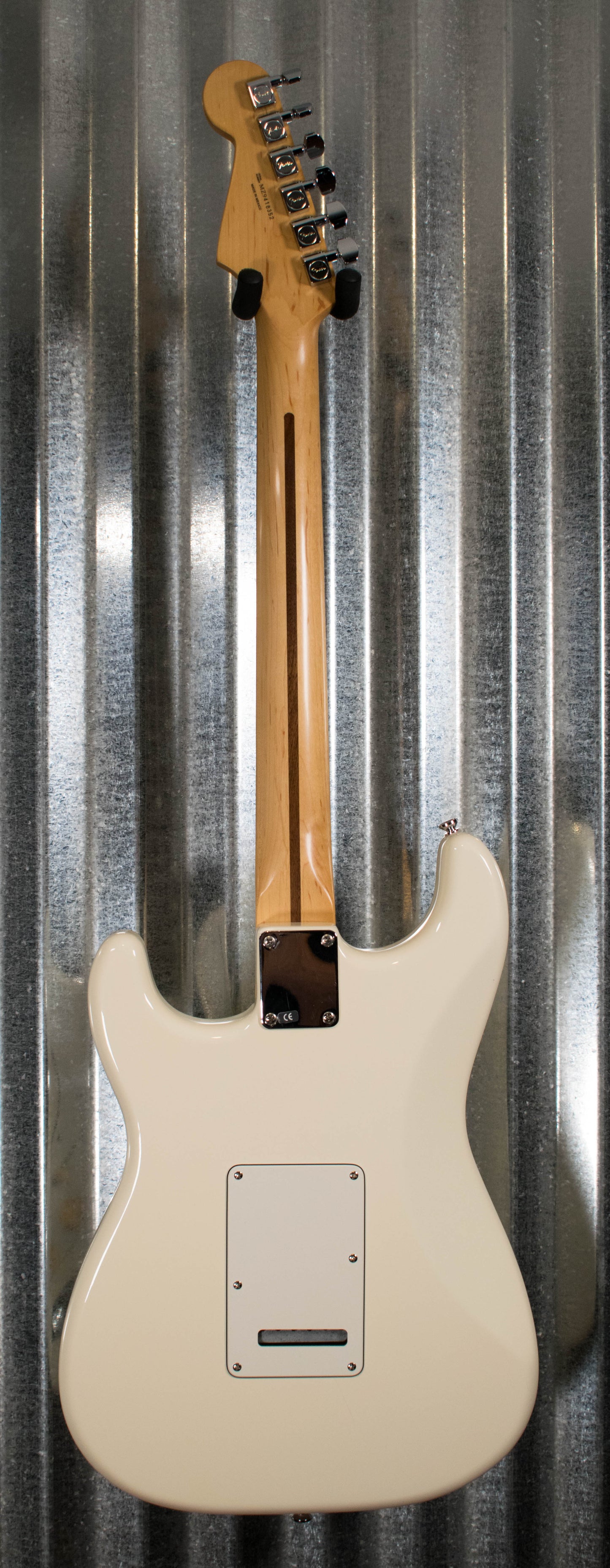 Fender MIM Standard Stratocaster Olympic White Guitar & Upgrades & Bag #8352 Used