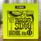 Ernie Ball Regular Slinky 10-46 Electric Guitar String Set 3 Pack