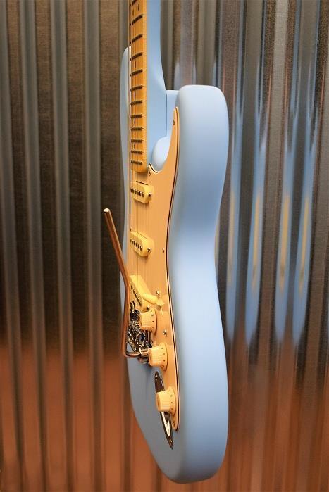 G&L Guitars USA Legacy Himalayan Blue Frost Painted Neck & Case 2015 NOS #1748