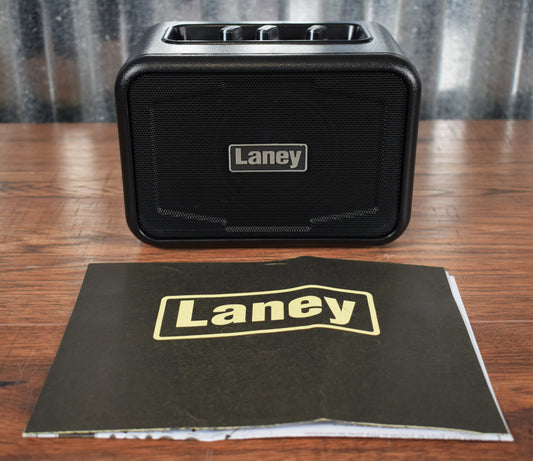 Laney Mini Ironheart Battery Powered Portable Guitar Combo Amplifier MINI-IRON Demo