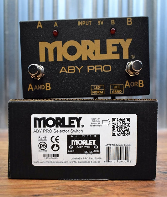 Morley ABY PRO Isolated Selector Switch Guitar Effect Pedal
