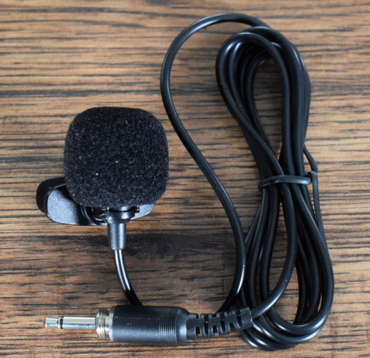 Galaxy Audio LV13-UBK Uni-Directional Lavalier Microphone