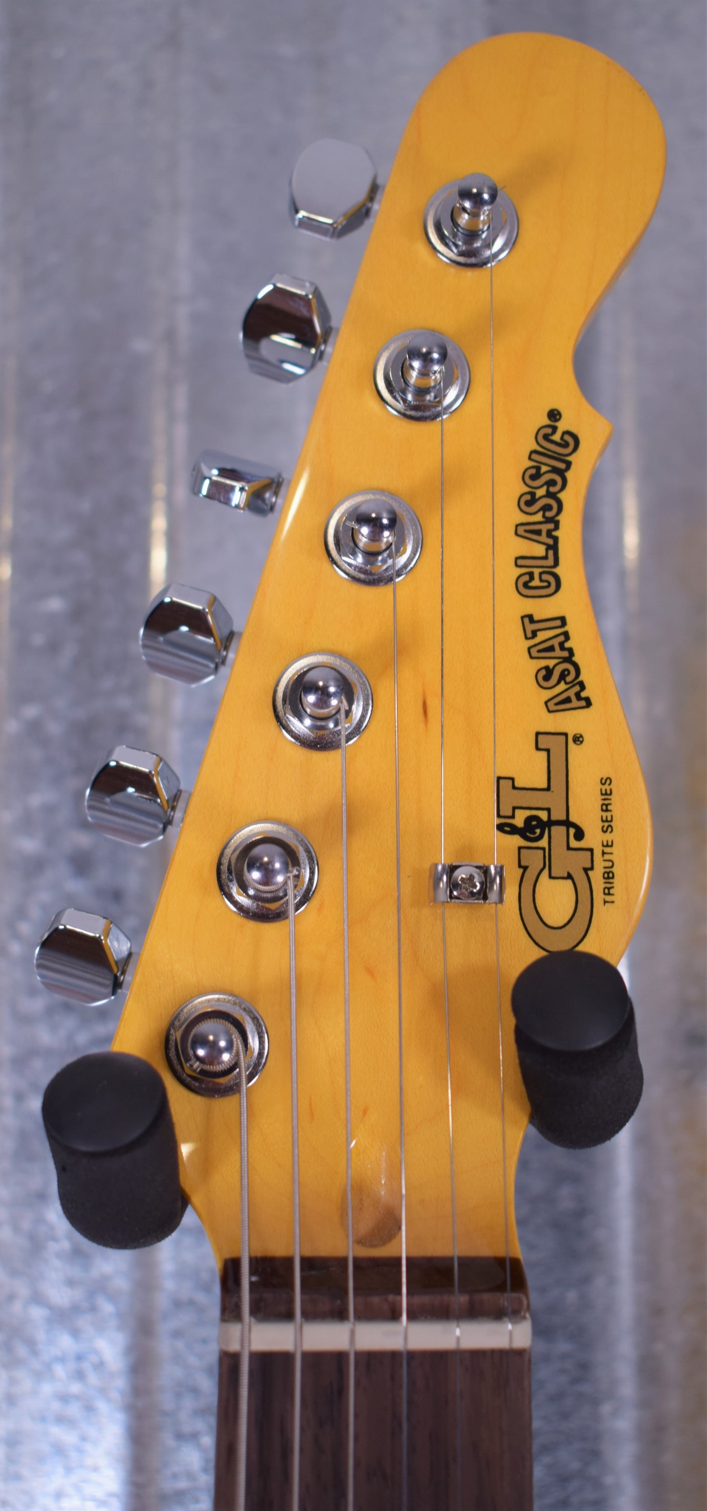 G&L Tribute ASAT Classic Bluesboy Blonde Guitar #4419 Demo