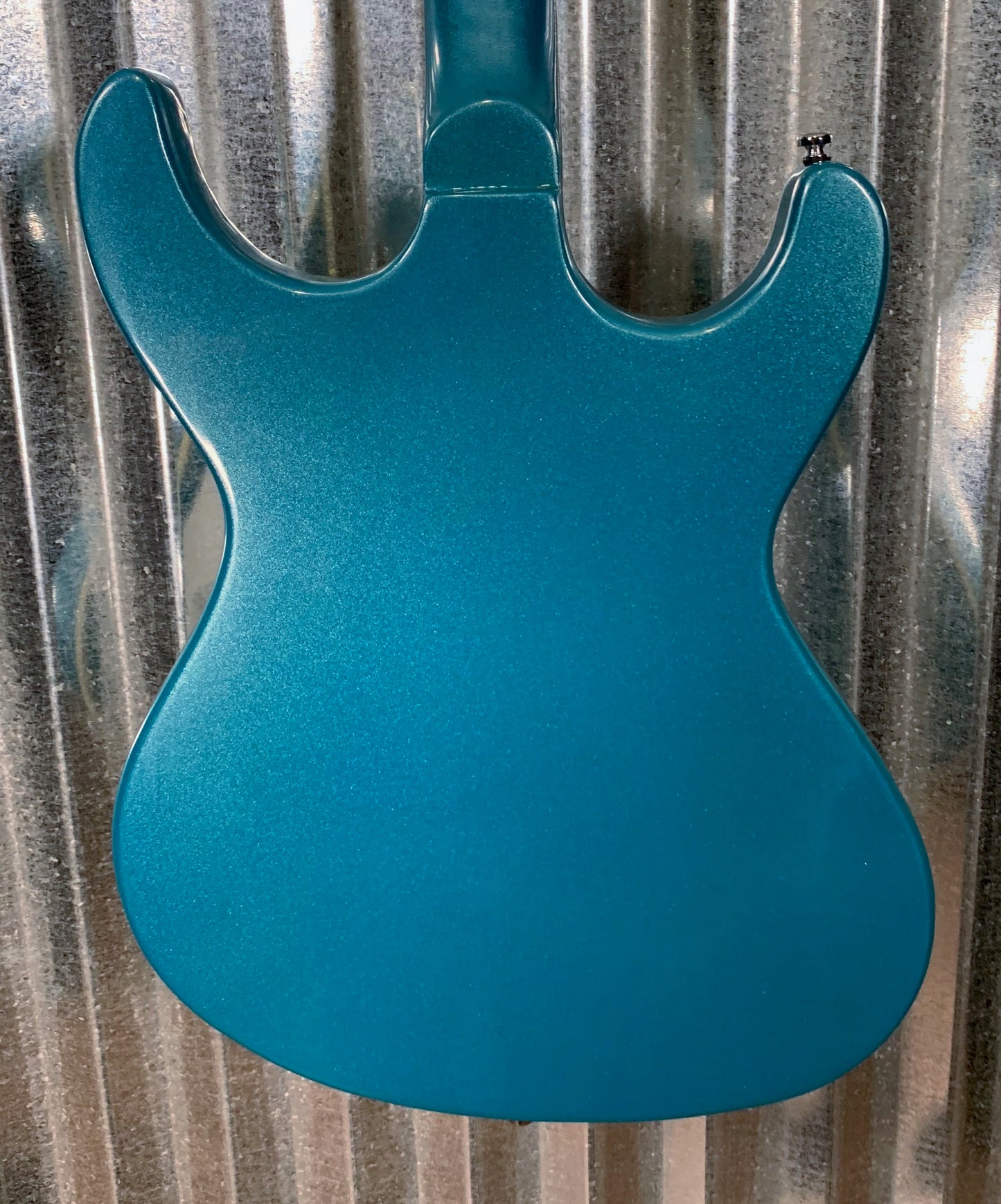 Eastwood Sidejack Baritone Deluxe Guitar Metallic Blue