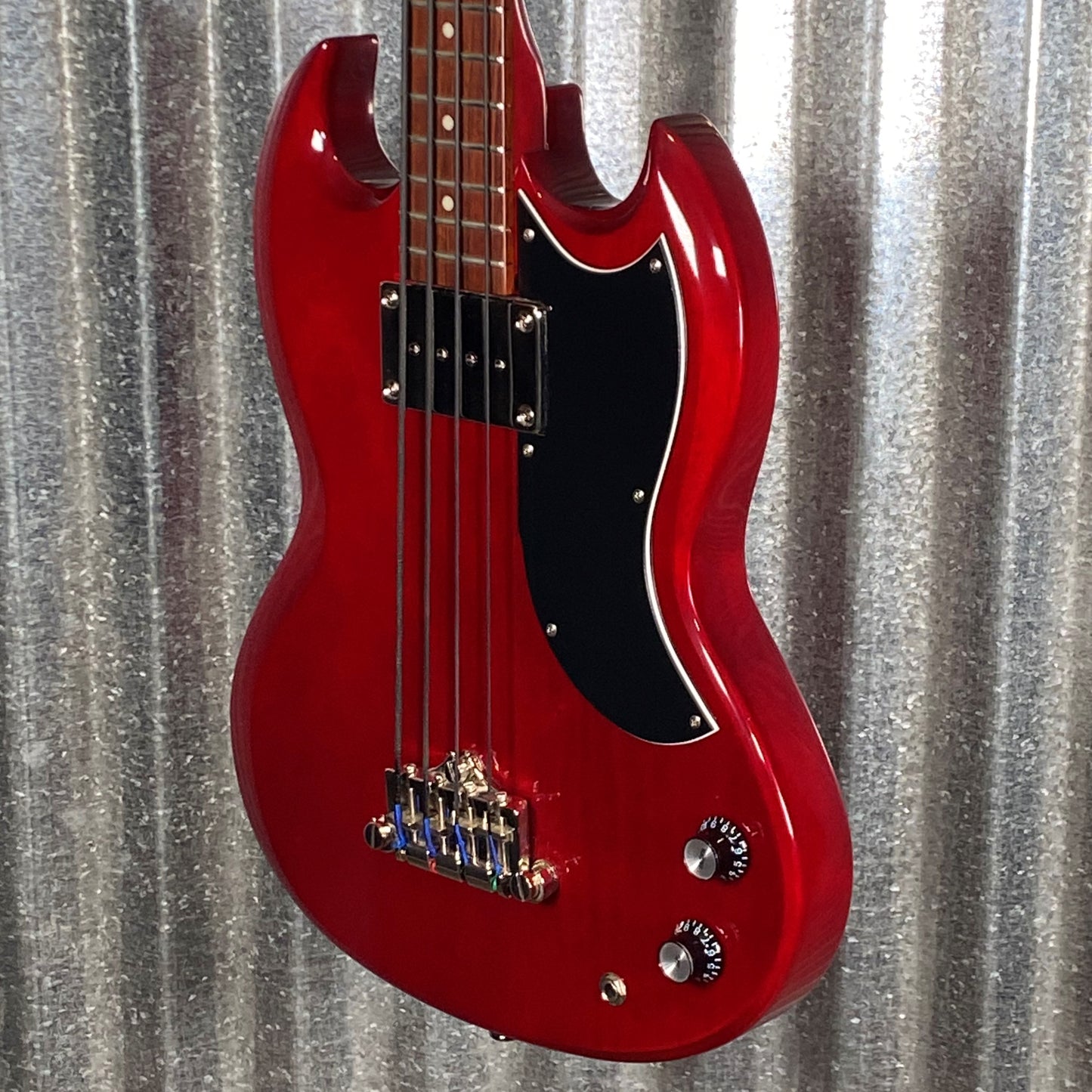 Epiphone EB-0 4 String Short Scale Bass Cherry #1335 Used