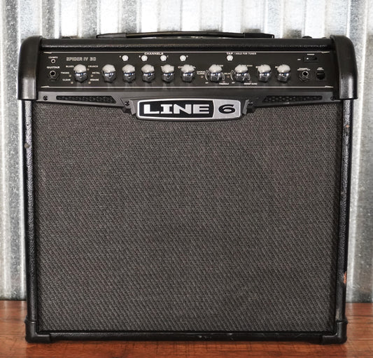 Line 6 Spider IV 30 Watt 1x12" Four Channel & Effects Guitar Combo Amplifier Used