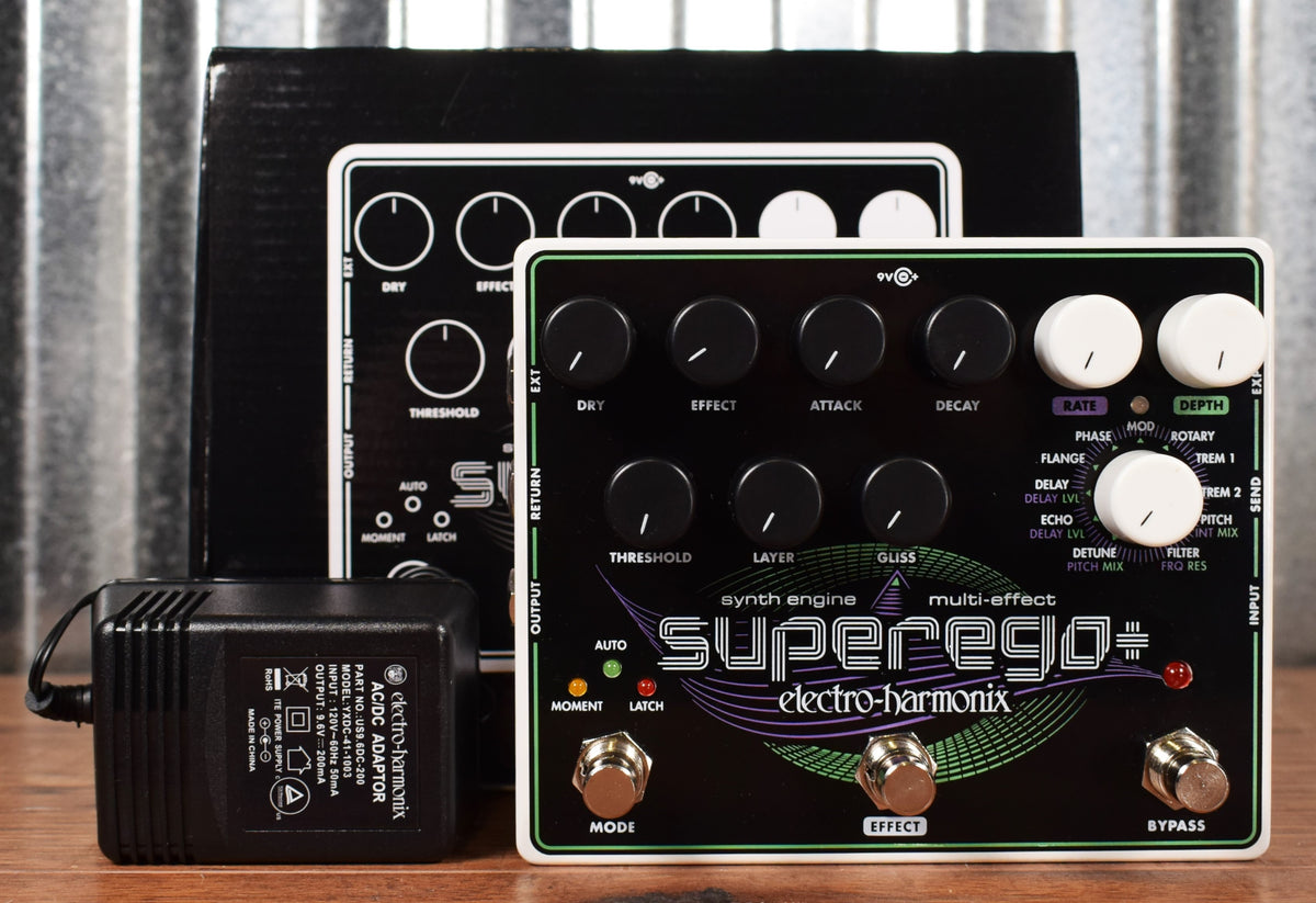 superego pedal Electro-Harmonix EHX + Plus Synth Modulation Guitar Effect Pe – Specialty Traders VAUDE - Bike Windproof Cap III - Größe:M (56 - 58 cm) Sicheres Krankenhaus - Schutzhandschuhe🔈 Punk Ride bicycle accessory for sale Works only on power