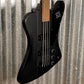 Epiphone Goth Thunderbird IV 4 String Bass Satin Black & Case #0154 Used