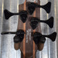 Cort Artisan B5 Plus AS RM 5 String Bass Roasted Neck Open Pore Burgundy #7577