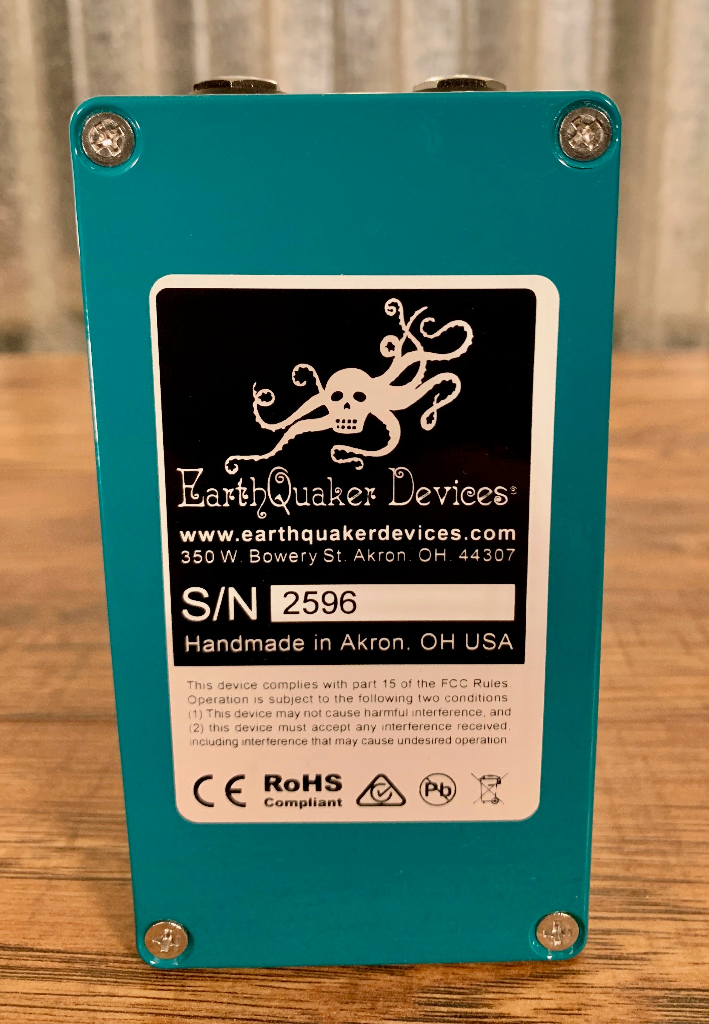 Earthquaker Devices EQD Tentacle Analog Octave Up V2 Guitar Effect