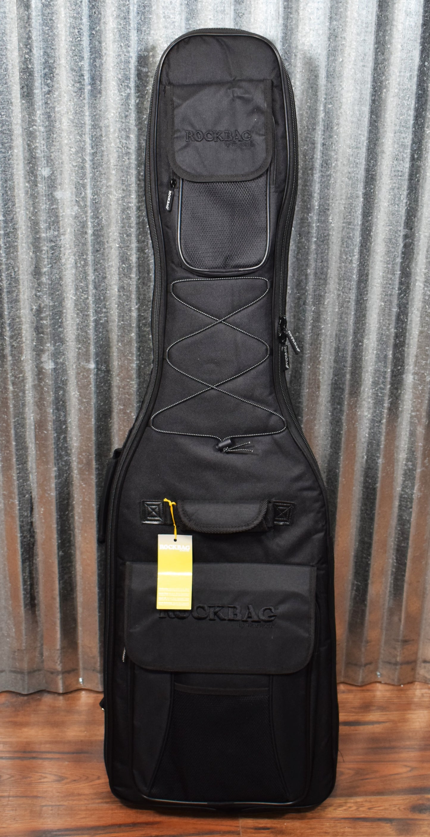 Warwick German Pro Series Corvette Bubinga Active 6 String Bass Natural & Bag #4820