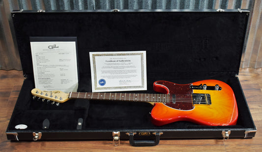 G&L Guitars USA ASAT Classic Cherryburst Electric Guitar & Case 2016 #7883 Used