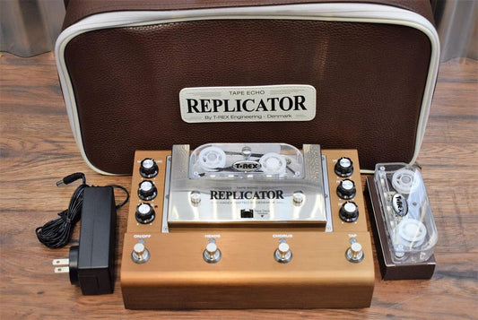 T-Rex Engineering Replicator Tape Echo Guitar Effect Pedal & Case B Stock #601