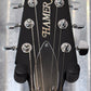 Hamer Archtop Flame Trans Black Double Cut Guitar SATF-TBK #0929 B Stock