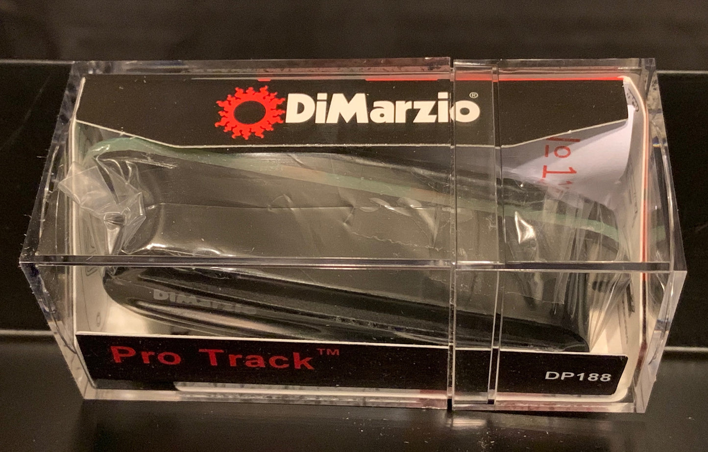 DiMarzio DP188 Pro Track Strat Humbucker Guitar Pickup DP188BK Black