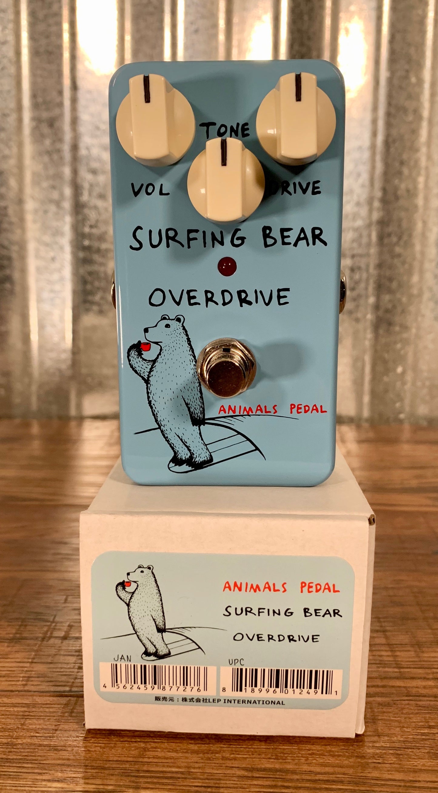 Animals Pedals Surfing Bear Overdrive Guitar Effect Pedal