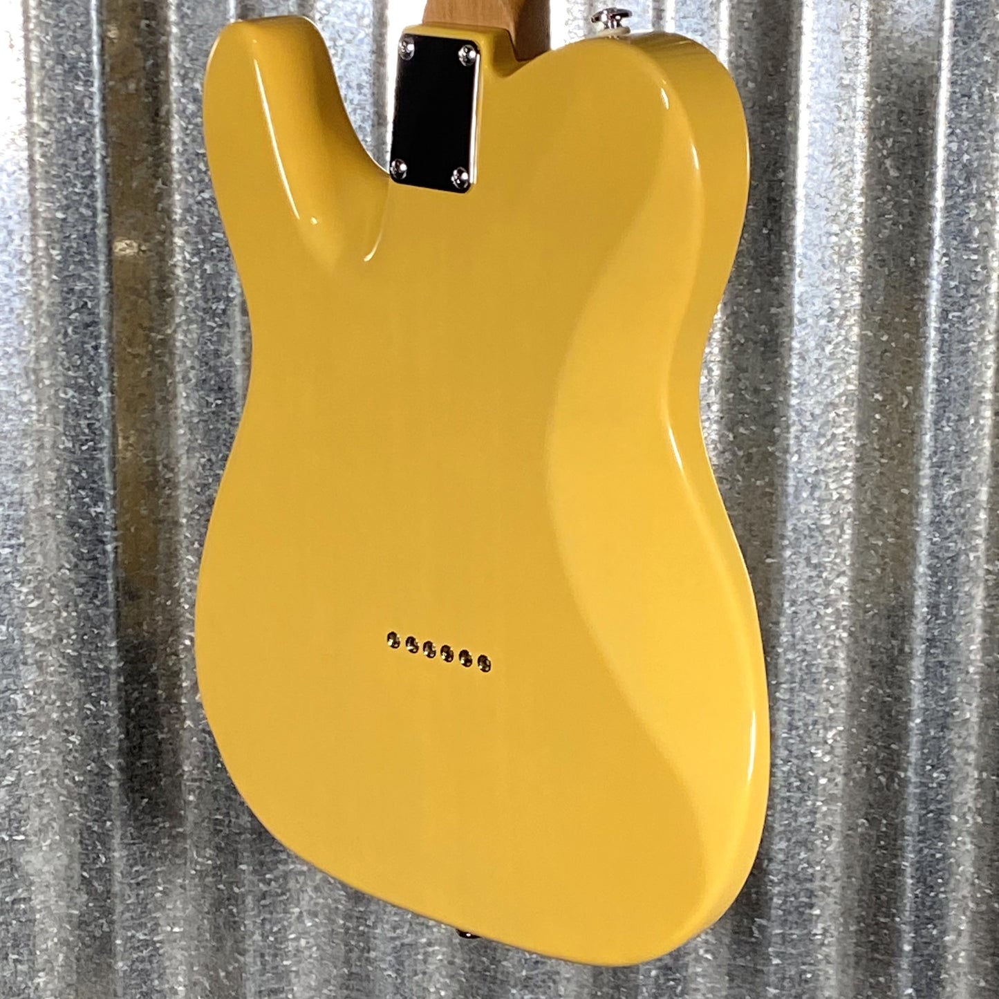 Musi Virgo Classic Telecaster Empire Yellow Guitar #0455 Used