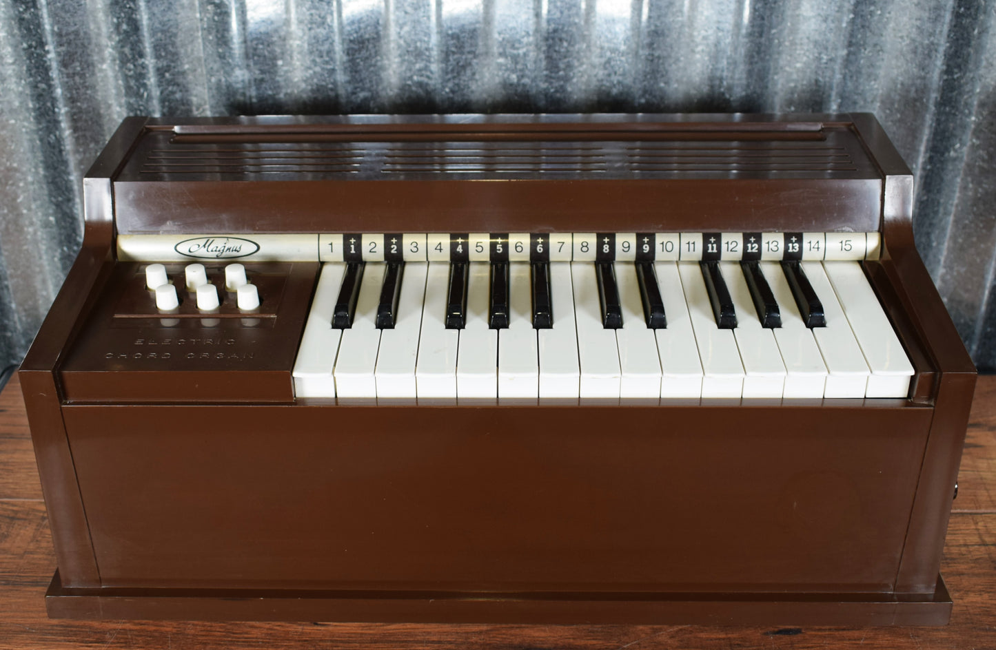 Magnus 1960's Model 300 Two Octave Electric Chord Air Organ USA Used