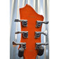 Hagstrom Super VIking SUVIK-MDE Mandarine Flame Top Semi-Hollow Guitar & Case #381